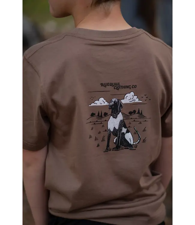 BlueQuail Pointer Graphic Pocket T-Shirt