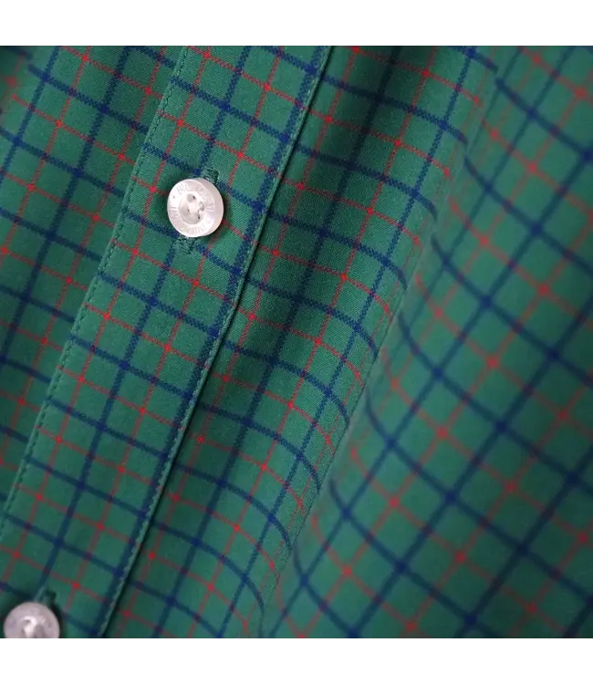 BlueQuail Holiday Tattersall Long Sleeve Shirt
