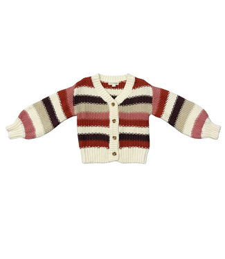 babysprouts Multicolor Knit Chunky Cardigan