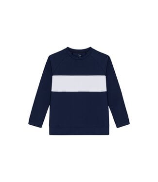 courtside kids Navy/White Pullover