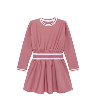courtside kids Dusty Pink Pleated Dress
