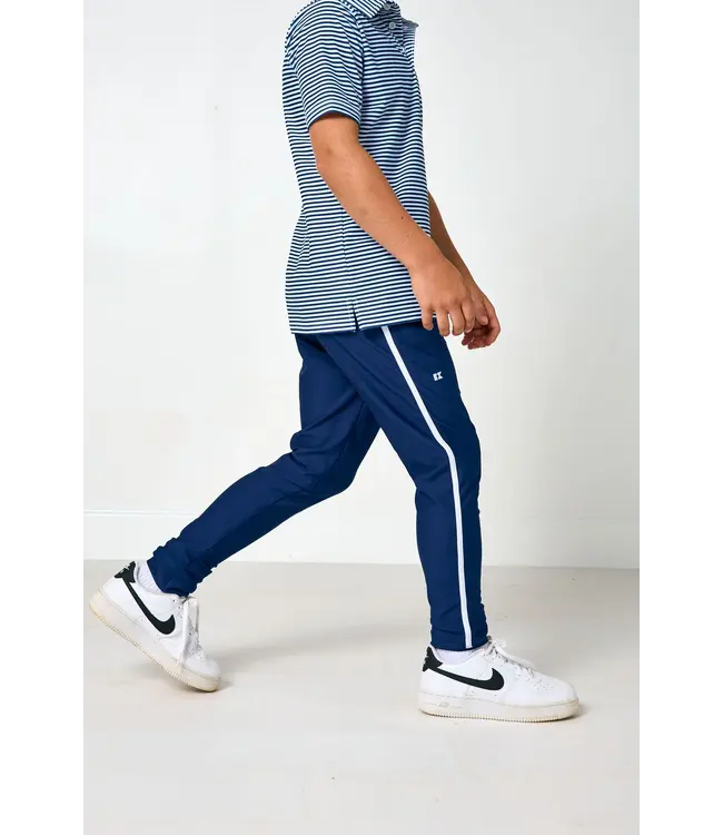 Courtside Kids Navy Retro Warm-Up Jogger