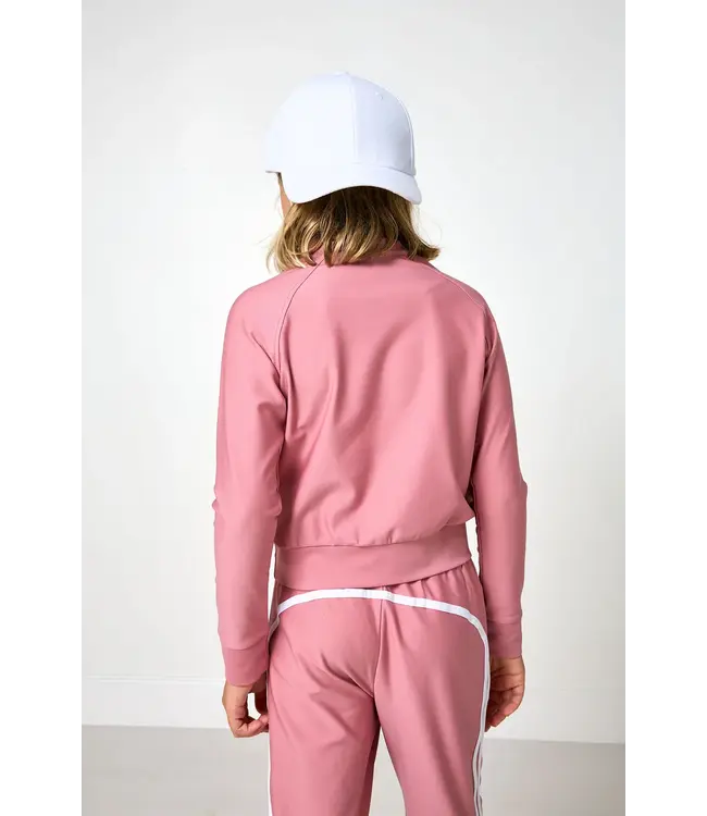 Courtside Kids Girls Dusty Pink Crewneck