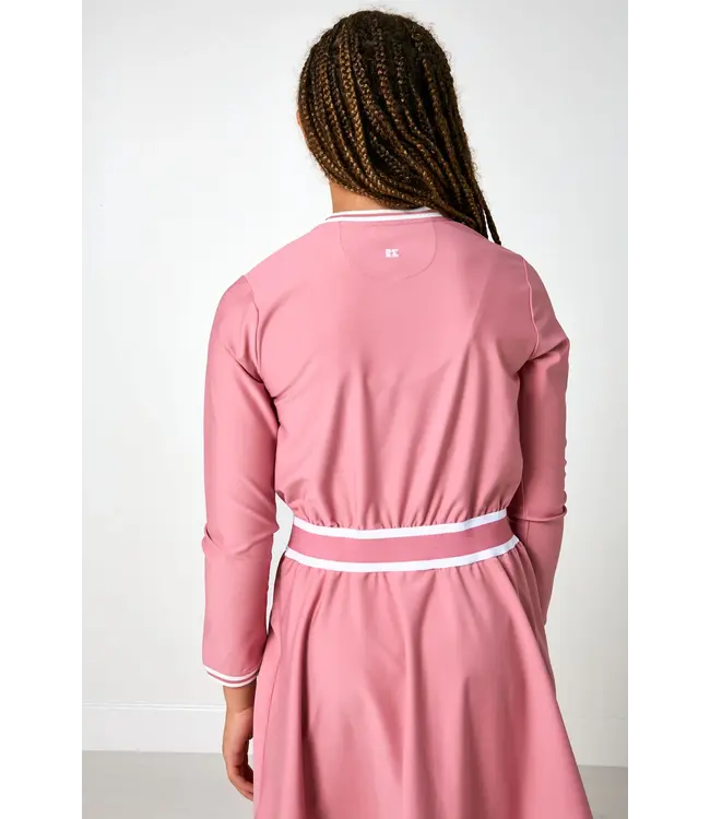 Courtside Kids Dusty Pink Long Sleeve Club Dress