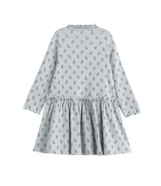 Mabel and Honey Blue Petite Petal Dress