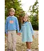 Barrington Blue with Pumpkin Isaac's Intarsia Sweater