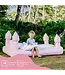 FUNBOY Kids Air Mattress Sleepover Bed - Pink Castle