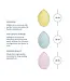 FUNBOY 3 Inflatable Easter Eggs with LED Lights