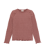Minymo Burlwood Brown Long Sleeve Top