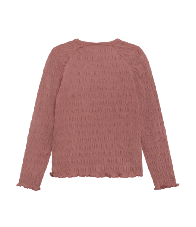 Minymo Burlwood Brown Long Sleeve Top