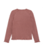 Minymo Burlwood Brown Long Sleeve Top