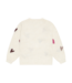 Minymo Cream Sweater with Hearts