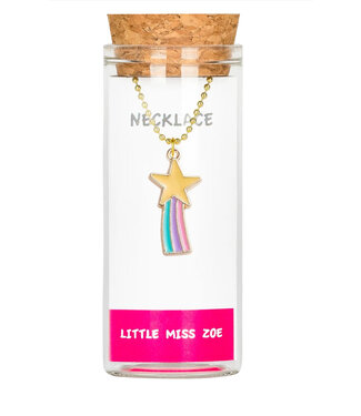 Charming Necklace in a Bottle