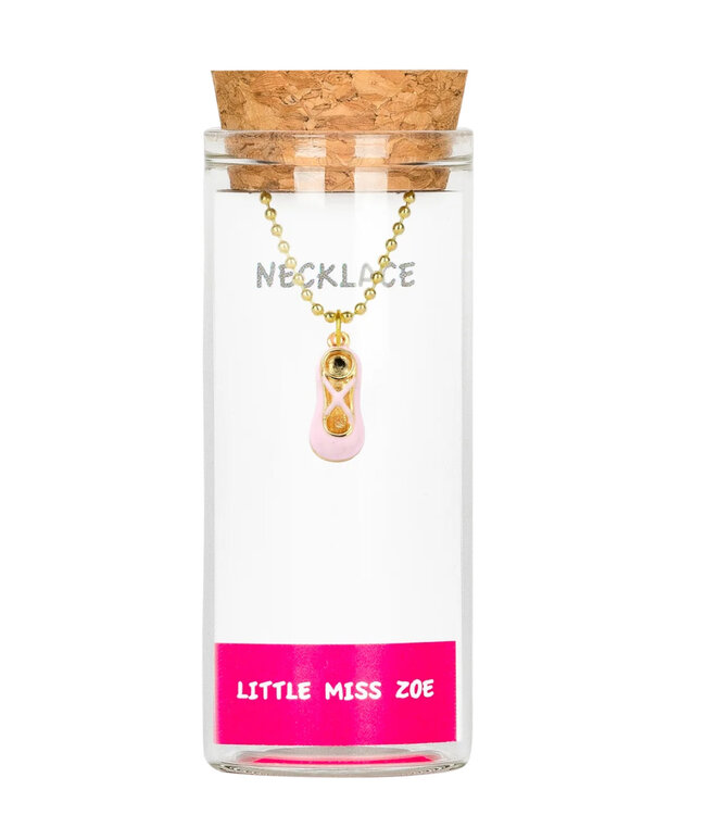 Little Miss Zoe Charming Necklace in a Bottle