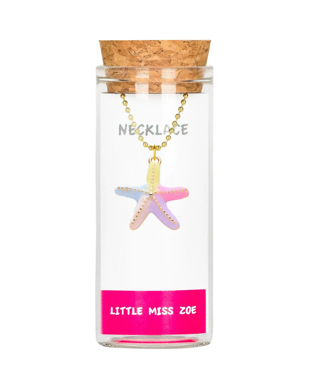 Little Miss Zoe Charming Necklace in a Bottle