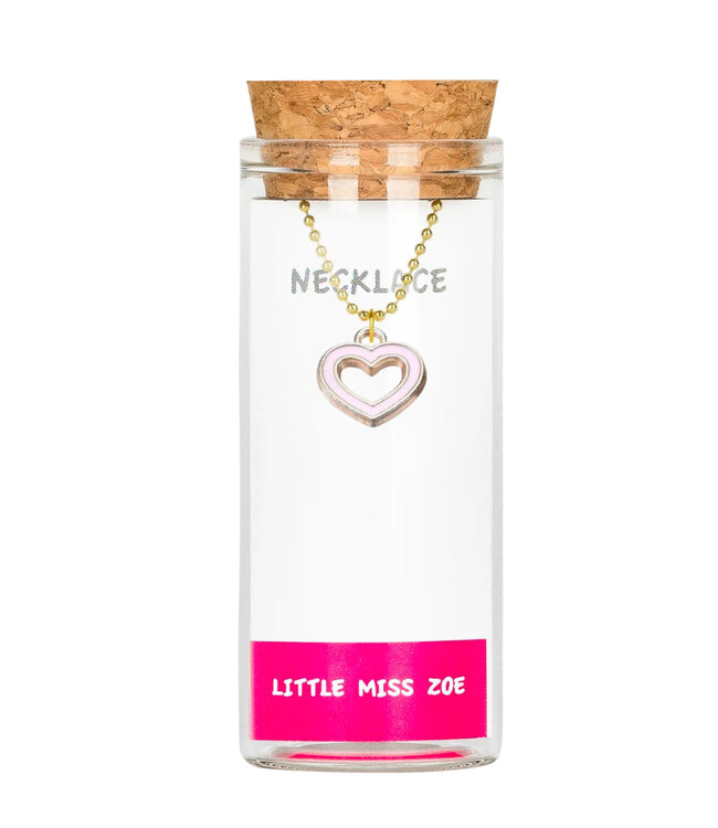 Little Miss Zoe Charming Necklace in a Bottle