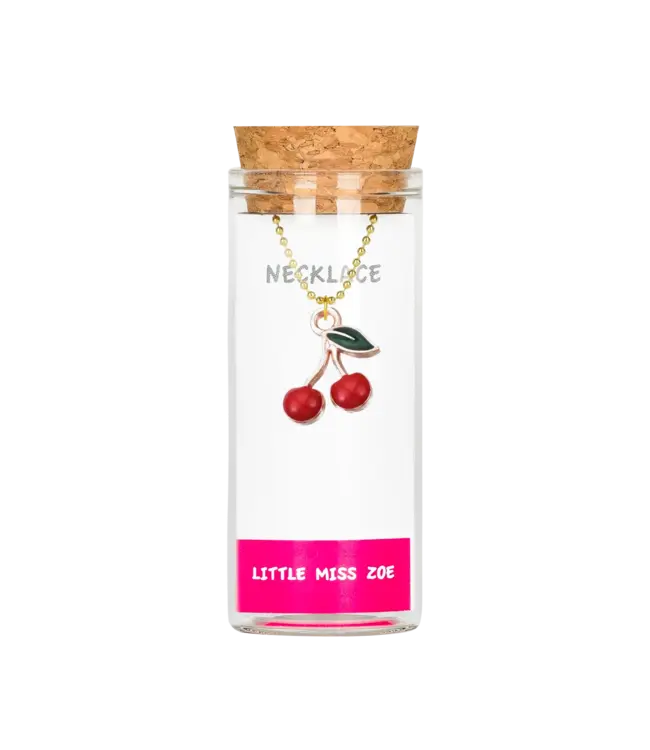 Little Miss Zoe Charming Necklace in a Bottle
