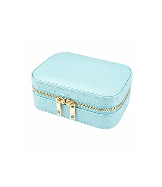 Aqua Mermaid Scale Jewelry Box