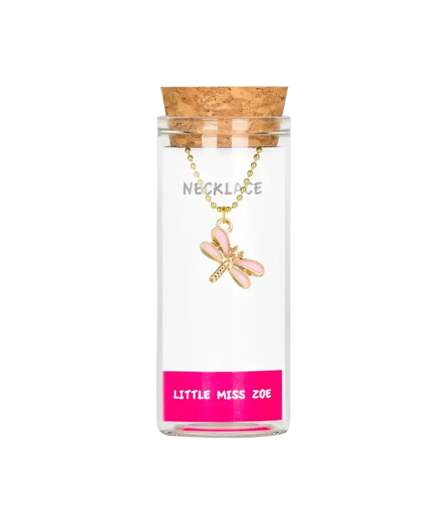 Little Miss Zoe Charming Necklace in a Bottle
