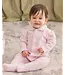 Kissy Kissy Pink Baby Blessings Jacquard Footie