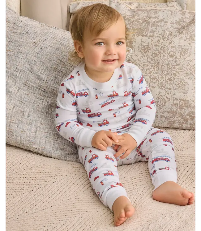 Kissy Kissy Fire Rescue Racers Pajama Set