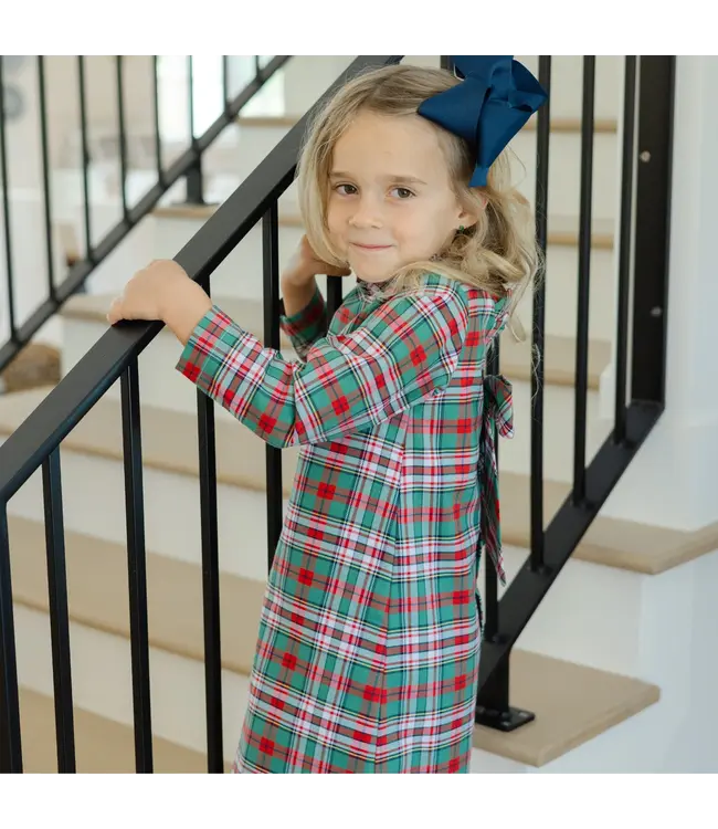 Bailey Boys Christmas Plaid Aline Dress