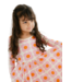 Good Apples Kids Pink Flower Power Dress