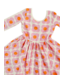 Good Apples Kids Pink Flower Power Dress