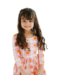 Good Apples Kids Pink Flower Power Dress