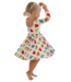 Good Apples Kids Apples 3/4 Sleeve Twirl Dress