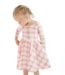 Good Apples Kids Pink Pebble 3/4 Sleeve Twirl Dress