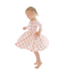 Good Apples Kids Pink Pebble 3/4 Sleeve Twirl Dress