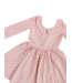 Good Apples Kids Vintage Rose Collared 3/4 Sleeve Twirl Dress