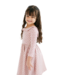 Good Apples Kids Vintage Rose Collared 3/4 Sleeve Twirl Dress