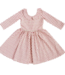 Good Apples Kids Vintage Rose Collared 3/4 Sleeve Twirl Dress