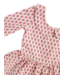 Good Apples Kids Vintage Rose Collared 3/4 Sleeve Twirl Dress