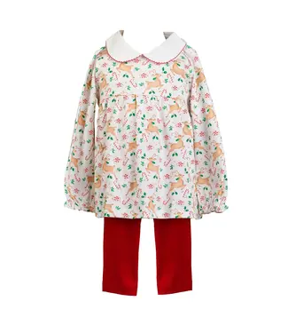 the proper peony Prancer L/S Tunic Set
