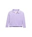 Bisby Lavender Velour Polo Pullover