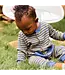 Magnetic Me Waffle Green Stripe Boys Romper