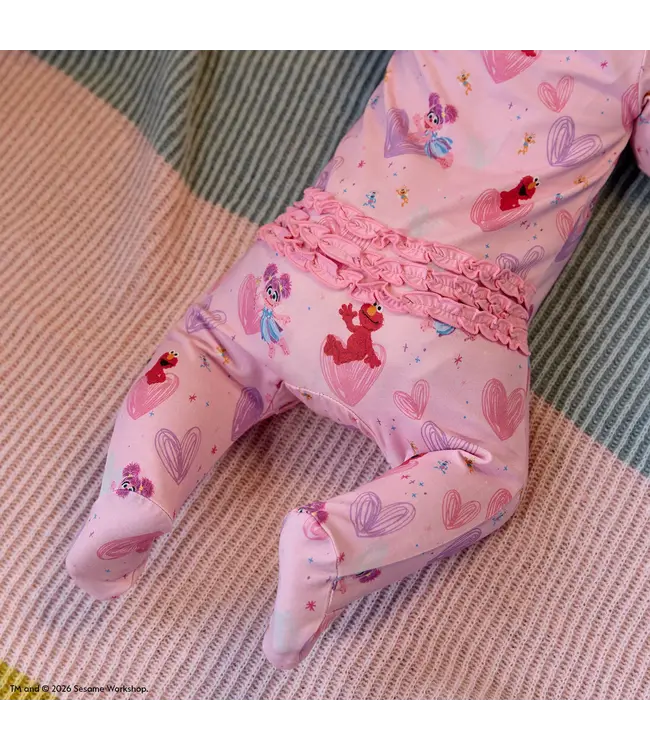 Abby RightFit Ruffle Footie