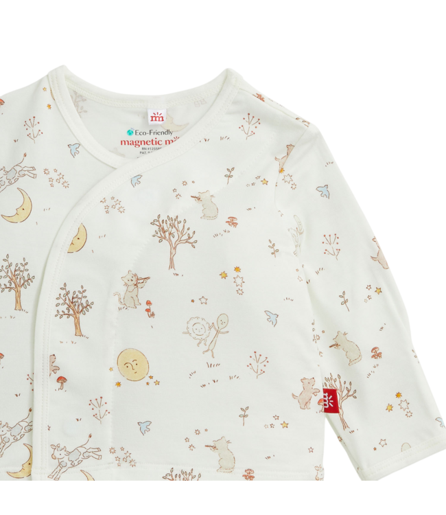 Bedtime Rhymes Modal Magnetic Kimono Set