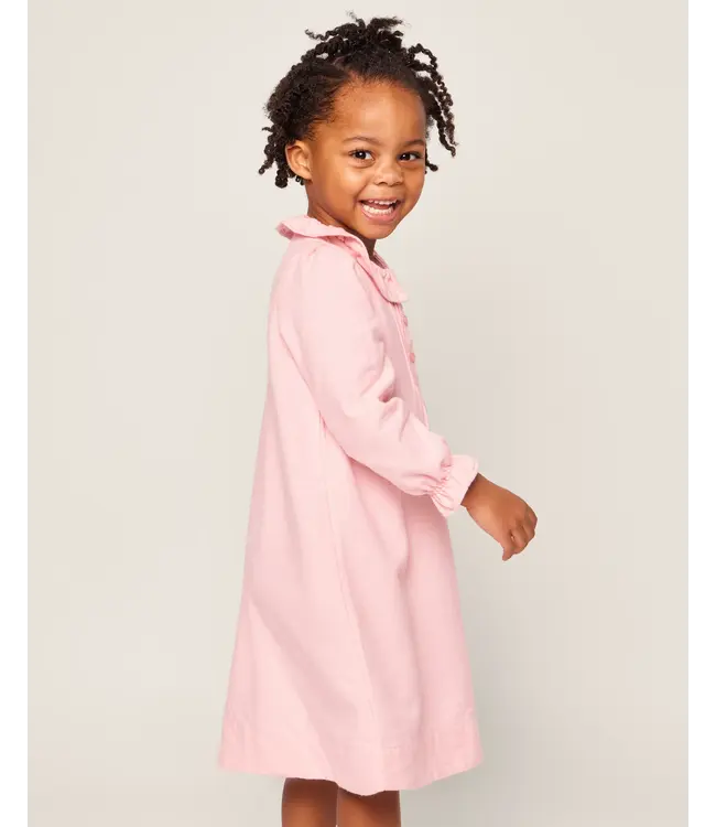 Pink Flannel Victoria Nightgown