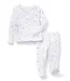 Petite Plume Letters And Lullabies Pima Wrap Set