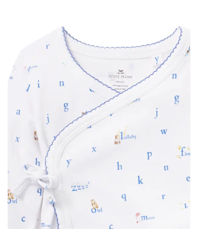 Letters And Lullabies Baby Pima Wrap Set