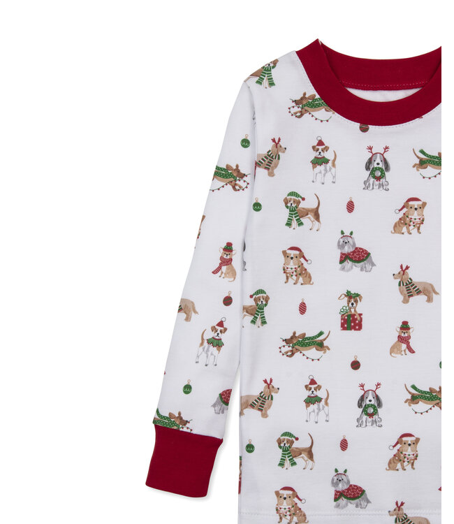 Santa's Merry Pups Pajama Set