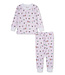 Pink Snow Slides Pajama Set