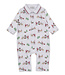 North Pole Reindeer Collared Playsuit