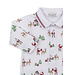 North Pole Reindeer Collared Playsuit
