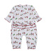 North Pole Reindeer Ruffled Playsuit