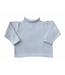 A Soft Idea Blue Jersey Rollneck Sweater